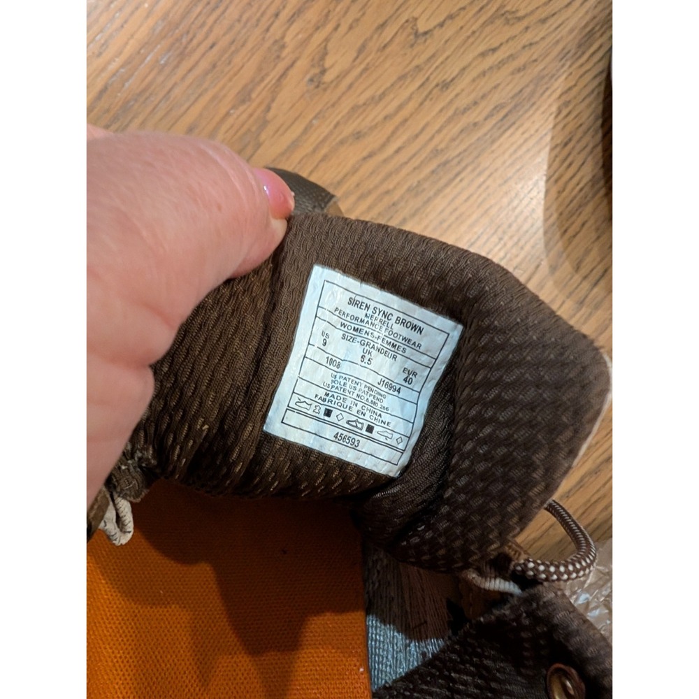 Merrell Siren Sync Brown Periwinkle Aircushion Qform Vibram Shoes Womens Size 9 - Picture 8 of 8